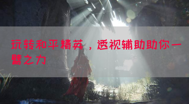 玩转和平精英，透视辅助助你一臂之力(图1)
