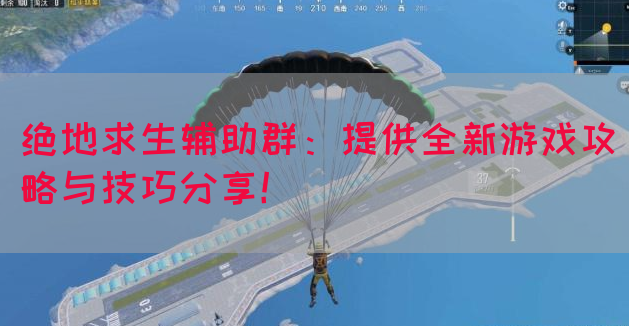 绝地求生辅助群：提供全新游戏攻略与技巧分享！(图1)