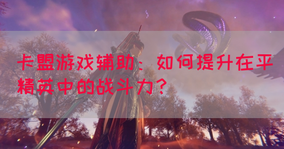 卡盟游戏辅助：如何提升在平精英中的战斗力？(图1)