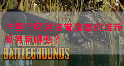 卡盟代网刷信誉度高的推荐服务有哪些？(图1)