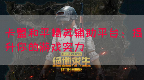 卡盟和平精英辅助平台：提升你的游戏实力(图1)