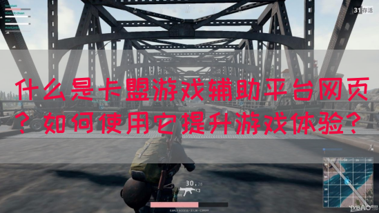 什么是卡盟游戏辅助平台网页？如何使用它提升游戏体验？(图1)