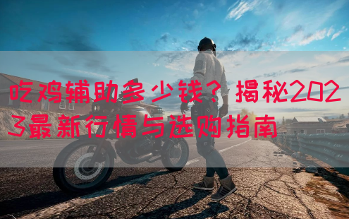 吃鸡辅助多少钱？揭秘2023最新行情与选购指南(图1)