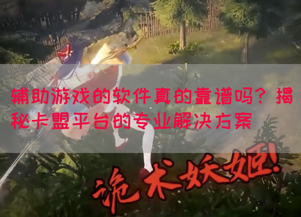 辅助游戏的软件真的靠谱吗？揭秘卡盟平台的专业解决方案