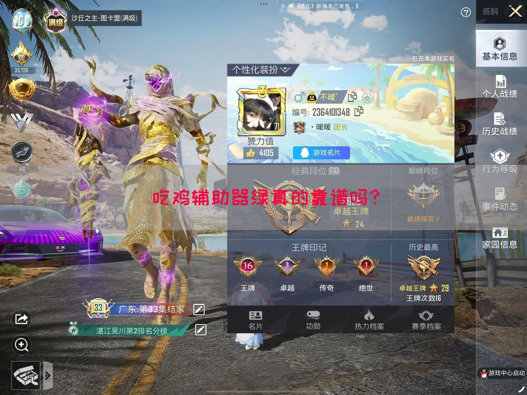 吃鸡辅助器绿真的靠谱吗？(图1)