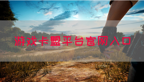 游戏卡盟平台官网入口(图1)