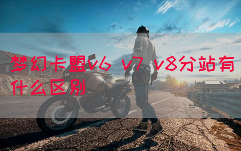 梦幻卡盟v6 v7 v8分站有什么区别(图1)