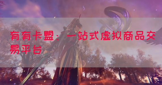 有有卡盟：一站式虚拟商品交易平台(图1)