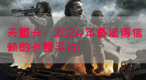 天盟卡：2024年最值得信赖的卡盟平台！(图1)