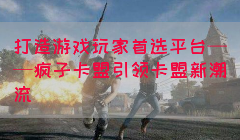 打造游戏玩家首选平台——疯子卡盟引领卡盟新潮流(图1)