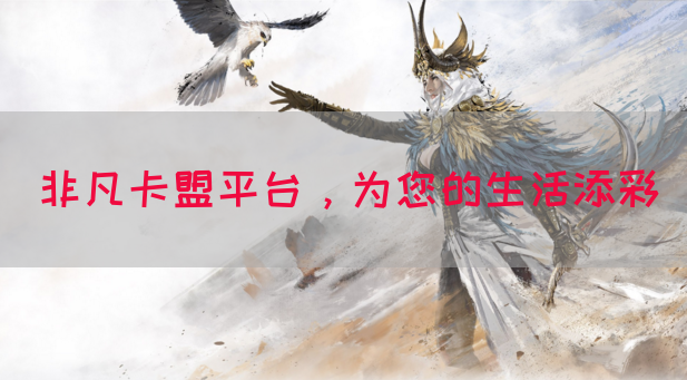 非凡卡盟平台，为您的生活添彩(图1)
