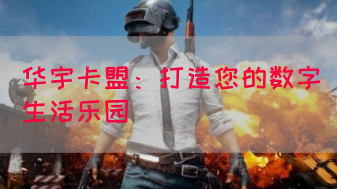 华宇卡盟：打造您的数字生活乐园(图1)