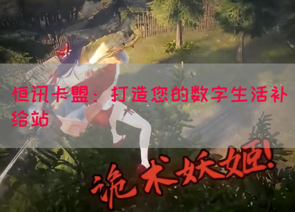 恒讯卡盟：打造您的数字生活补给站(图1)