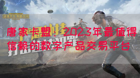 唐家卡盟：2023年最值得信赖的数字产品交易平台(图1)