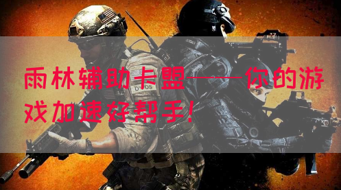 雨林辅助卡盟——你的游戏加速好帮手！(图1)