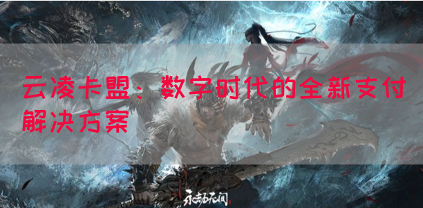 云凌卡盟：数字时代的全新支付解决方案(图1)