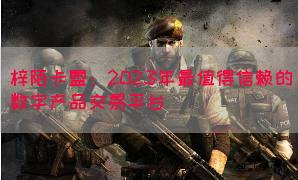 梓陌卡盟：2023年最值得信赖的数字产品交易平台(图1)