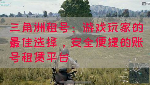 三角洲租号：游戏玩家的最佳选择，安全便捷的账号租赁平台(图1)