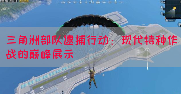 三角洲部队逮捕行动：现代特种作战的巅峰展示(图1)