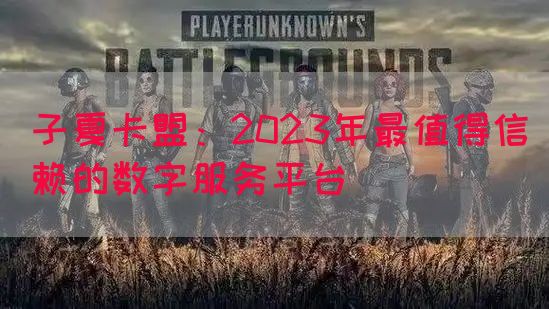 子夏卡盟：2023年最值得信赖的数字服务平台(图1)