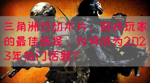 三角洲行动木片：游戏玩家的最佳选择，为何成为2023年热门话题？(图1)