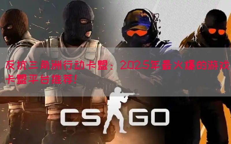 反抗三角洲行动卡盟：2025年最火爆的游戏卡盟平台推荐！(图1)