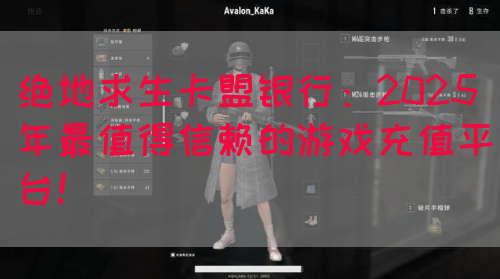 绝地求生卡盟银行：2025年最值得信赖的游戏充值平台！(图1)